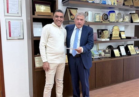 Seklaoui honors security guard for stopping drug handoff to teen outside Regie premises