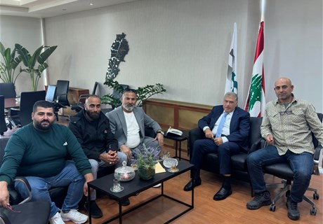 سقلاوي استقبل وفدين من بلديتي الغندورية ومارون الراس