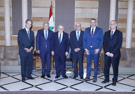 الرئيس سلام استقبل وفداً من الريجي برئاسة سقلاوي  وتلقى منه دعوة لزيارة المؤسسة