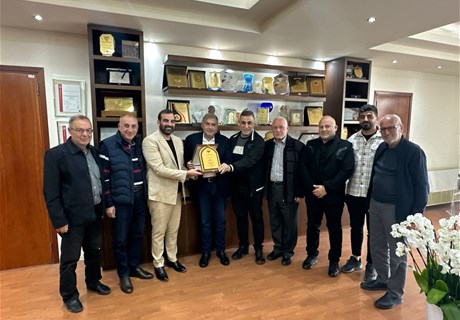 Seklaoui meets with delegation from Deir Qanoun Ras al-Ain municipality 