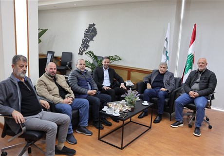 سقلاوي يستقبل رئيس بلدية قبريخا