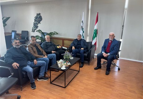 سقلاوي يستقبل رئيس بلدية مروحين