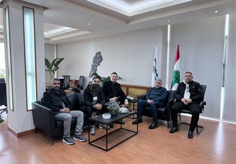 سقلاوي استقبل وفداً من بلدية دبعال 