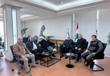 سقلاوي استقبل وفداً من بلدية السماقية