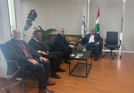 سقلاوي استقبل رئيس اتحاد بلديات قرى نهر اسطوان في عكار