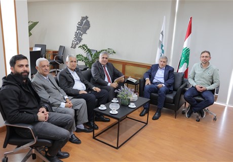  سقلاوي يستقبل وفدين من بلديتي بيت ليف ودير سريان