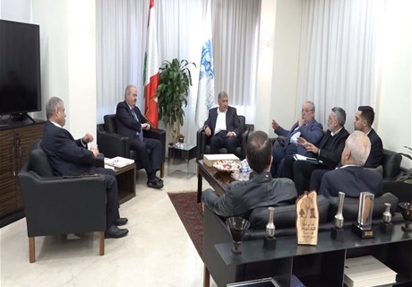 Jaber discusses license fees regulation and support for tobacco farmers with Regie