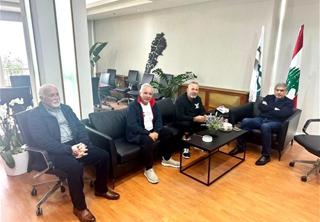 سقلاوي يستقبل رئيس بلدية الرمادية