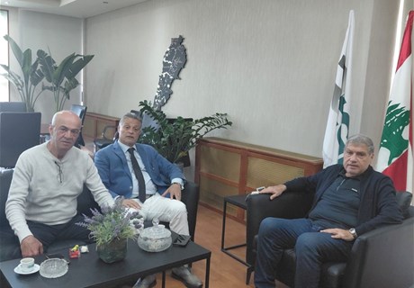  رئيس جمعية "أعمالنا" زار سقلاوي لشكره  على مواساته بوفاة شقيقته جميلة ابوظهر