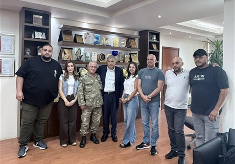 Seklaoui meets with “Ento al-Sanad” team, praises humanitarian efforts 