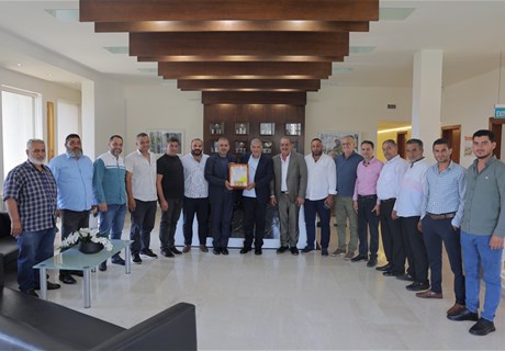 Delegation from Qleiaat thanks Regie for supporting tobacco farmers 