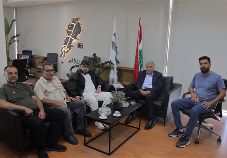 Seklaoui meets with delegation from Shehabieh municipality 
