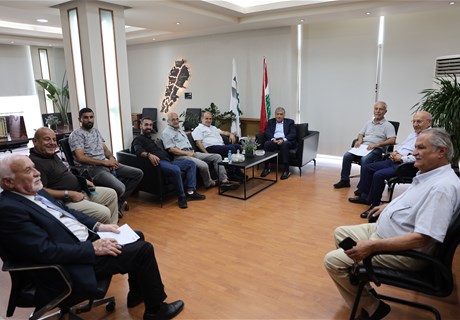  سقلاوي استقبل وفدًا من بلدة كفردونين