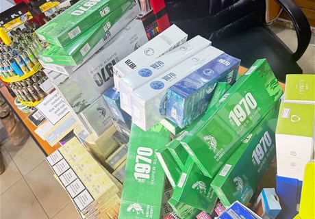  "الريجي" تضبط مصنوعات تبغية مهرّبة ومزوّرة في قضاءي الشوف وصيدا 