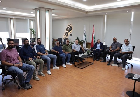   سقلاوي استقبل رئيس بلدية البرغليه ووفداً من شوكين 	
