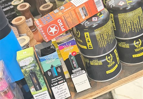 Regie seizes smuggled and counterfeit tobacco products in the Bekaa 