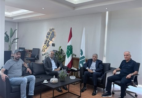 Seklaoui meets with Delegation from the Municipality of Breikaa