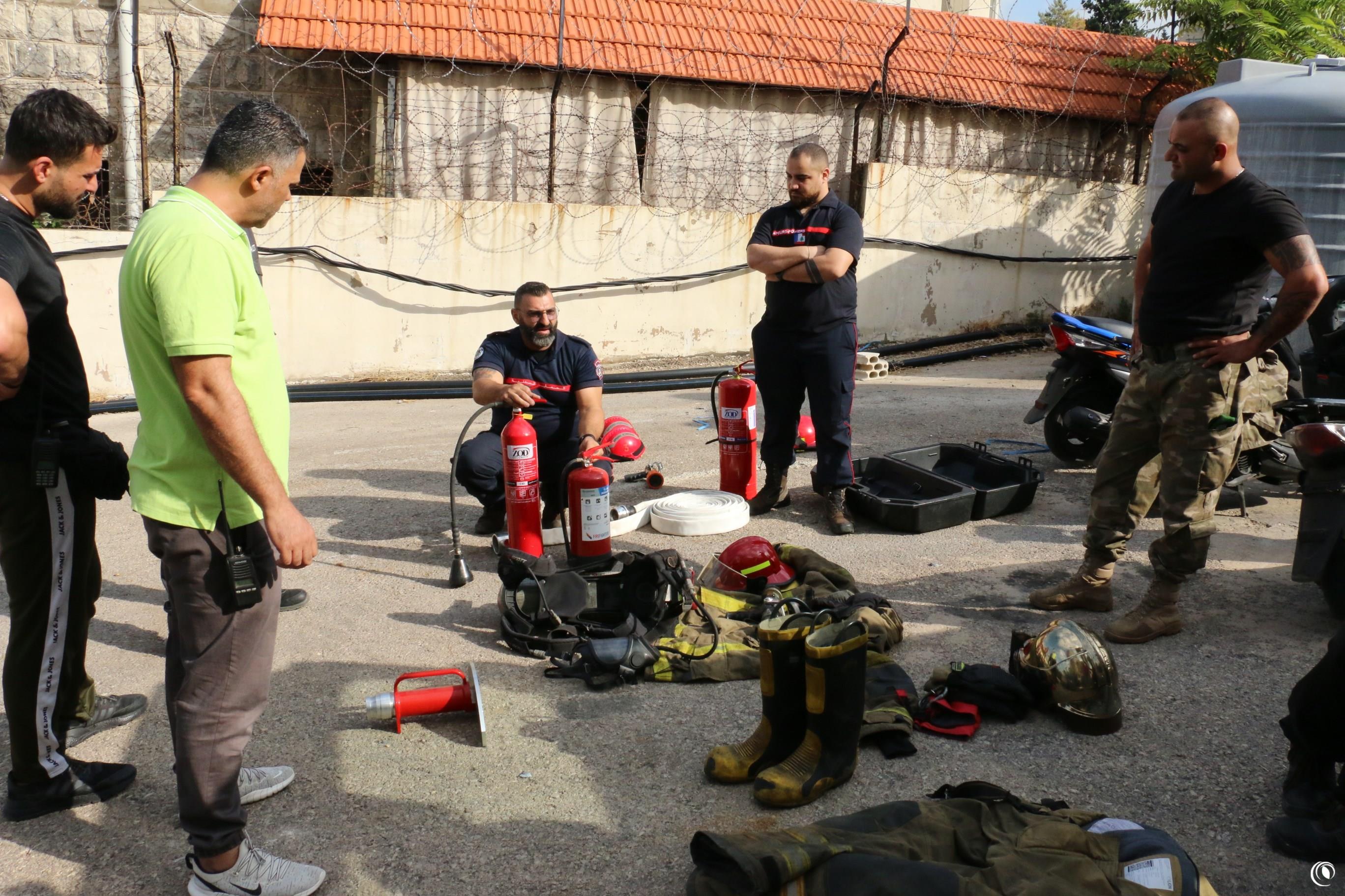 The Regie Launches the Firefighting Training Program