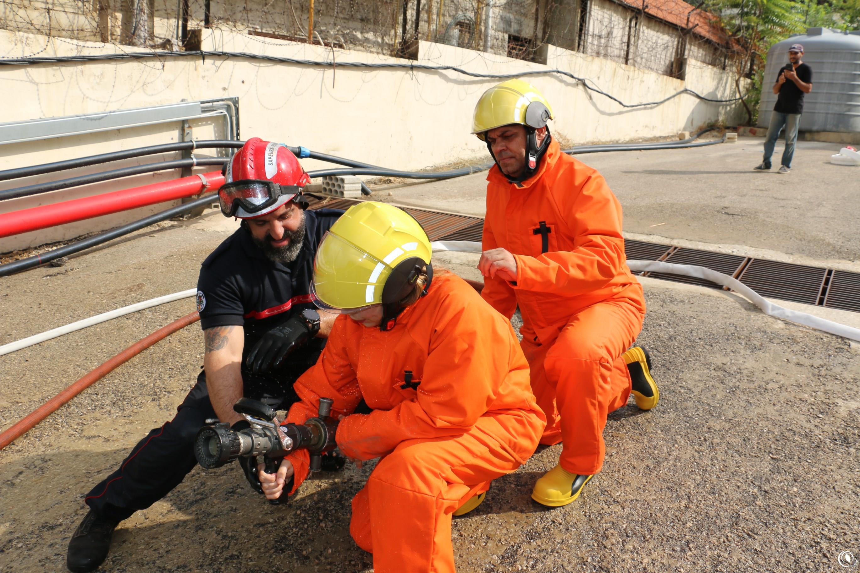 The Regie Launches the Firefighting Training Program